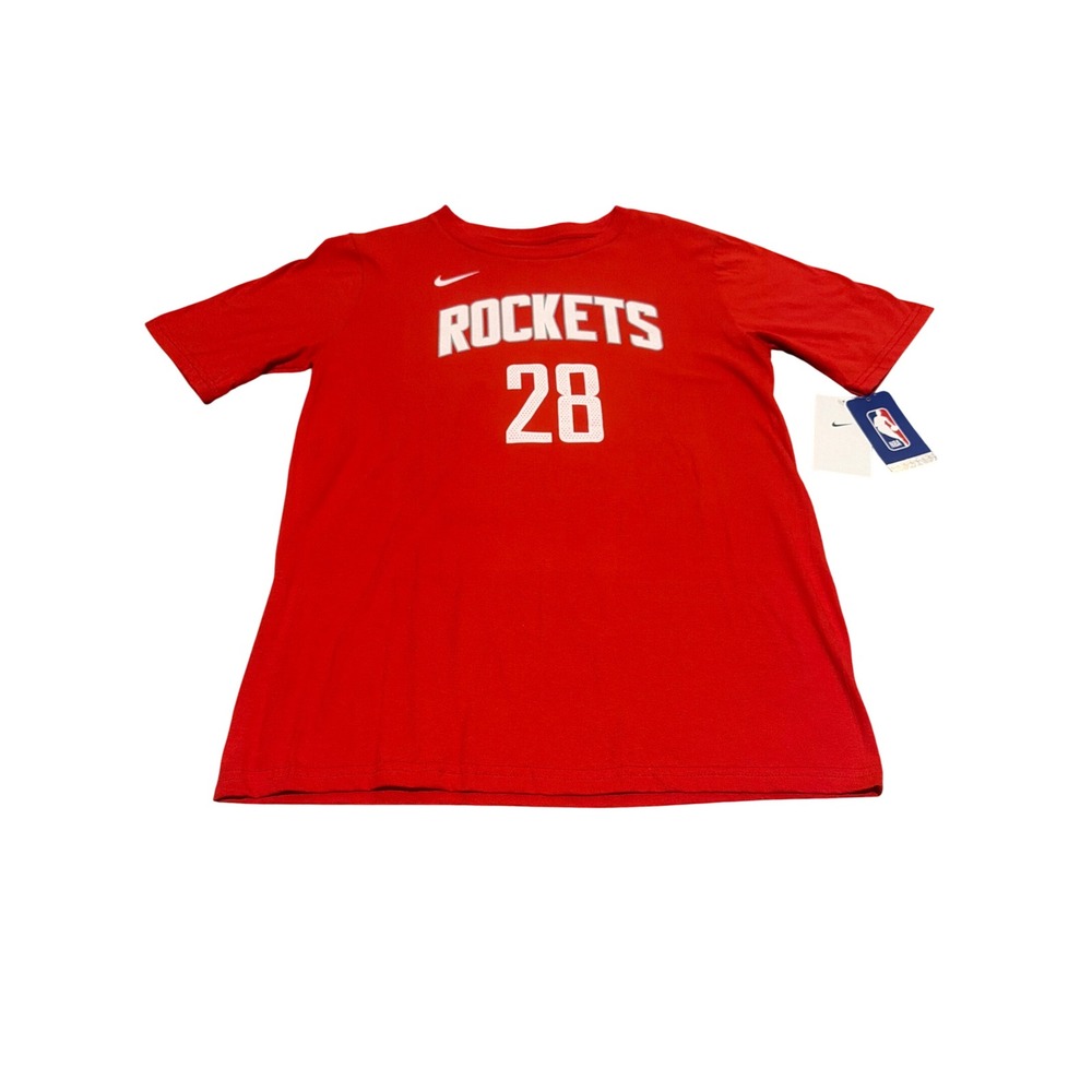 Nike Houston Rockets Alperen Sengun Red T-Shirt Kids XL 18-20 DZ2876CW-RCKAS